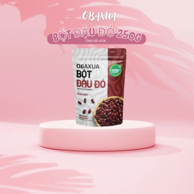 Bột Đậu Đỏ Obaxua 1Kg - Dưỡng trắng toàn thân, mặt nạ da trắng mịn, giá 45.000đ