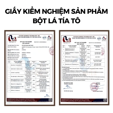Bột Lá Tía Tô OBAXUA Dưỡng Da Tự Nhiên, Làm Sạch và Dịu Da Dầu, Giá 35.000₫