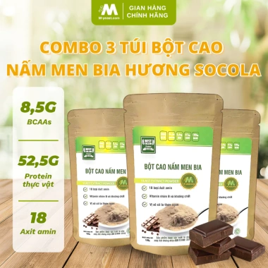 Bột nấm men bia hương Socola 100g - Dinh dưỡng tự nhiên, dễ dùng, giảm giá 259k