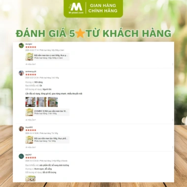 Bột nấm men bia hương Socola 100g - Dinh dưỡng tự nhiên, dễ dùng, giảm giá 259k 8