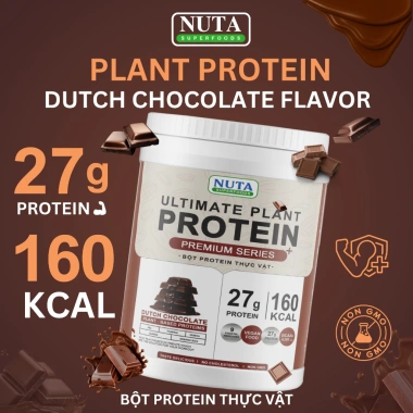 Bột Protein Thực Vật NUTA SUPERFOODS 800g - Giá 309.000đ, Hỗ Trợ Tăng Cơ 2