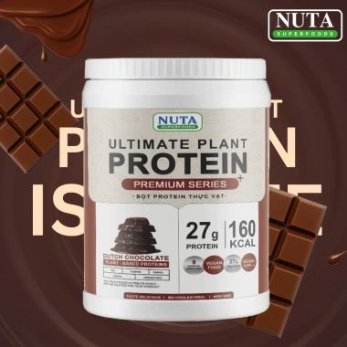 Bột Protein Thực Vật NUTA SUPERFOODS 800g - Giá 309.000đ, Hỗ Trợ Tăng Cơ 10