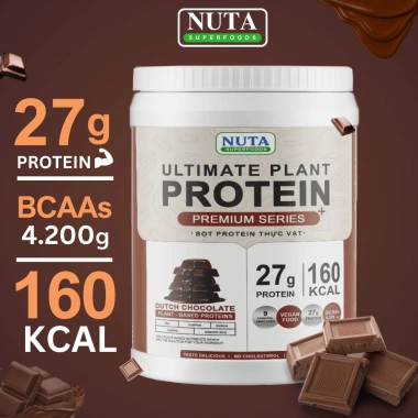 Bột Protein Thực Vật NUTA SUPERFOODS 800g - Hỗ Trợ Phát Triển Cơ Bắp, Giảm 20%