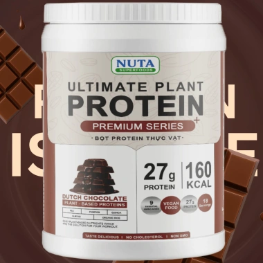 Bột Protein Thực Vật Ultimate 800g Chính Hãng, Hỗ Trợ Tăng Cơ, Giá Ưu Đãi 289k 4 Bột Protein Thực Vật Ultimate 800g Chính Hãng, Hỗ Trợ Tăng Cơ, Giá Ưu Đãi 289k 4
