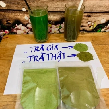 Bột trà xanh dưỡng da nguyên chất handmade - Giá chỉ 12.000đ, giảm 23%, dưỡng ẩm, làm sáng da, an toàn cho mọi loại da 4