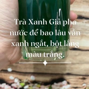 Bột trà xanh dưỡng da nguyên chất handmade - Giá chỉ 12.000đ, giảm 23%, dưỡng ẩm, làm sáng da, an toàn cho mọi loại da 5