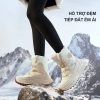 Bốt tuyết cao cấp Camel Crown da nhung ngắn kiểu Đông Bắc, chống trơn trượt, thích hợp leo núi, đi bộ đường dài - 981.817 VND 4