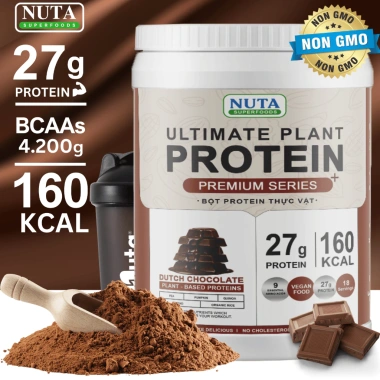 Bột Ultimate Plant Protein Thực Vật Thuần Chay 800g Chính Hãng: Protein thực vật, tăng cơ, giảm cân Bột Ultimate Plant Protein Thực Vật Thuần Chay 800g Chính Hãng: Protein thực vật, tăng cơ, giảm cân