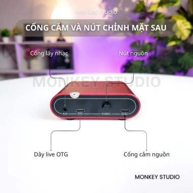 Box Livestream Stereo M2 Pro và LT15 Pro AINMC 24bit/96kHz Đàm thoại 2 chiều Hát livestream Sạc nhanh Giá 850.000₫ 7 Box Livestream Stereo M2 Pro và LT15 Pro AINMC 24bit/96kHz Đàm thoại 2 chiều Hát livestream Sạc nhanh Giá 850.000₫ 7