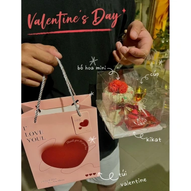 Box Quà Valentine 14/2 Lễ Tình Nhân Kèm Thiệp Siêu Xinh Giá Ưu Đãi 70,998 VND