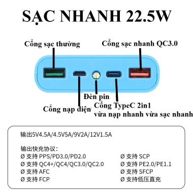 Box Sạc Dự Phòng QC 3.0 10 Cell 18.650 - Sạc Nhanh, DIY Tự Lắp, Giá 165k (199.650) 3