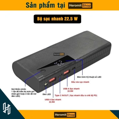 Box sạc nhanh A1 - Vỏ sạc dự phòng pin 21.700, sạc an toàn, giá chỉ 95.000đ 4