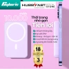 BOX Sạc từ tính HubbFast GO10 - Pin dự phòng 10.000mAh, sạc nhanh không dây 15W, Type-C 20W, giá chỉ 500.400₫