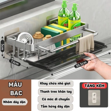 Boxhome Giá Để Đồ Rửa Bát Gắn Tường Inox Đa Năng Chống Gỉ - 148.000₫ 10