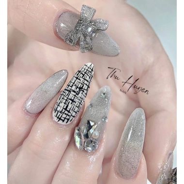 BST Charm nơ cao cấp mạ điện Vàng/Bạc siêu sáng - Chỉ 30.000đ, ưu đãi đặc biệt 6