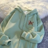 BST TẾT 2.026 Hoodie Zip CLOT Unisex 100% Cotton Áo Khoác Thu Đông Hoạ Tiết 7