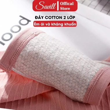BST TẾT 2.026 Quần boxer nữ cotton mềm mại, chíp đùi mặc váy chống lộ SAVILL V4.116 98.000 9