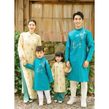 BST TẾT 2.026 Set gia đình Mai Trúc - Đẹp mê, giá 250.000₫, giảm 65.000₫