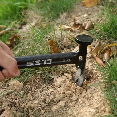Búa Đa Năng CLS Camping Thép Không Gỉ Siêu Nhẹ Đóng Cọc Ghim Lều Trại 224k