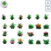 Bụi cây nhựa mini cho hồ cá – phụ kiện tiểu cảnh, hồ thuỷ sinh, terarium, giảm giá 10.400₫