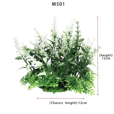 Bụi cây nhựa mini cho hồ cá – phụ kiện tiểu cảnh, hồ thuỷ sinh, terarium, giảm giá 10.400₫