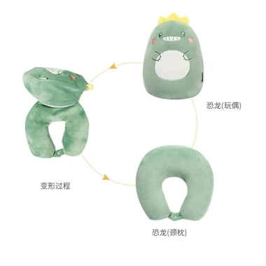 Búp Bê Hoạt Hình Gối Xốp Hai Trong Một - Gối Đa Năng Cổ Biến Dạng Giá 173.880 VND 3