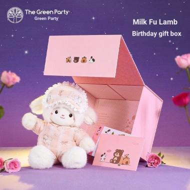 Búp Bê Thịt Cừu TheGreenParty - Quà Sinh Nhật & Đồ Chơi Trung Thu, Hộp Quà Đặc Biệt 2