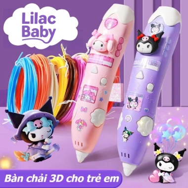 Bút in 3D trẻ em – Đồ chơi vẽ 3D sáng tạo, brush nhiệt độ thấp, kích thích trí tưởng tượng