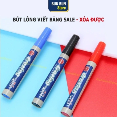Bút lông viết bảng sale, bảng giảm giá, xoá nhanh, giá 12.000đ siêu tiết kiệm Bút lông viết bảng sale, bảng giảm giá, xoá nhanh, giá 12.000đ siêu tiết kiệm