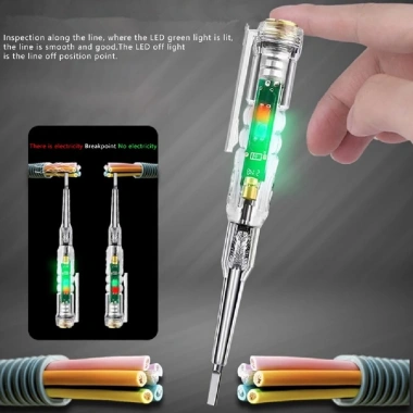 Bút Thử Điện Cảm Ứng Không Tiếp Xúc Đo Ngoại Dây - Công Tắc Đèn 2 Giá 19.550 VND