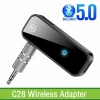 C28 Bluetooth 5.0 Bộ Thu Phát 2 Trong 1 Không Dây Jack 3.5mm cho Xe Ô Tô – Âm Thanh Sắc Nét, Rảnh Tay, Giá Ưu Đãi 81,463₫