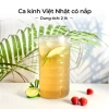 Ca 2 lít kính Việt Nhật chịu nhiệt cao, có quai cầm - Bình đựng nước giá ưu đãi 14.300₫