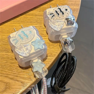 Cá biển - Bộ phụ kiện bảo vệ củ sạc và cáp sạc iPhone PD18 20W cao cấp, giảm giá 26.620₫