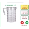 Ca nhựa kính trong suốt 6.056 Việt Nhật 2L Bình nước tay cầm vân nổi sang trọng 7