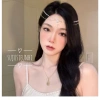 Cài trán dây đôi kẹp đá hoa bất đối xứng - Vòng đeo đầu cosplay cổ trang giá hời
