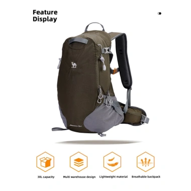 CAMEL CROWN Ba Lô Leo Núi 30L Tiện Lợi, Dễ Sử Dụng - Giá Ưu Đãi 538.920 VND