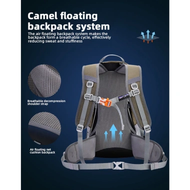 CAMEL CROWN Ba Lô Leo Núi 30L Tiện Lợi, Dễ Sử Dụng - Giá Ưu Đãi 538.920 VND