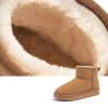 CAMEL CROWN Giày tuyết nữ bốt lông cừu ấm áp, chống trượt, dùng ngoài trời 4