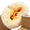 CAMEL CROWN Giày tuyết nữ bốt lông cừu ấm áp, chống trượt, dùng ngoài trời 7
