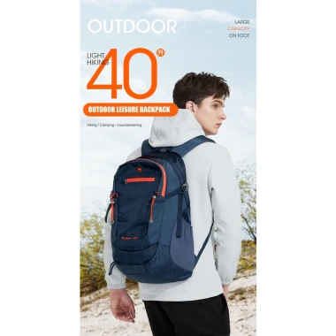 CAMEL CROWN Leo núi 40L Túi ba lô đôi vai, công suất lớn, phù hợp đi bộ đường dài, giá 571.320₫