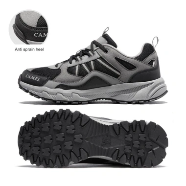 Camel Crown Sports Nam Giày Đường Dài Da Chống Thấm Nước, Trơn Trượt, Chịu Mài Mòn 2.023