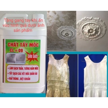 Can 2 lít Tẩy Mốc cho Trần Tường, Quần Áo & Đồ Da - Giá Chỉ 105.000 VNĐ