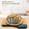 Cân bếp điện tử 1g/10kg mặt gỗ tre tự nhiên, chức năng trừ bì - Giá 194.000 6