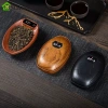 Cân cà phê STATIONWA 0,1g - Cân trà điện tử pin lâu, nhựa bền, cảm ứng, vỏ rùa họa tiết, đo gia vị chính xác