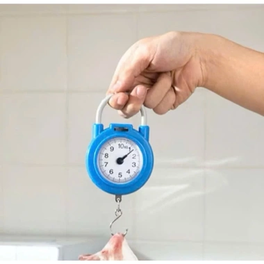 Cân Cầm Tay Mini 10kg Móc Treo Lò Xo Cơ Học - Độ Bền, Chính Xác, Dùng cho Rau Củ Thịt Cá, 45.000đ