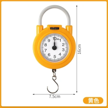Cân Cầm Tay Mini Cơ Học 10kg - Nhỏ Gọn, Không Cần Pin, Dùng cho Cân Hành Lý, Hàng, Đi Chợ - Giá 29.999₫ 5