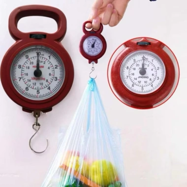 Cân cầm tay mini đa năng 10kg - Cân điện tử lò xo tiện dụng, phù hợp câu cá, đi chợ - Giá chỉ 26.000₫
