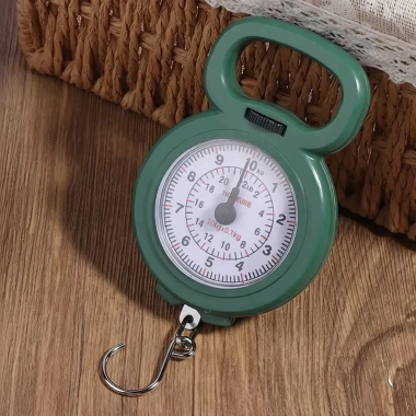 Cân cầm tay mini đa năng 10kg - Cân điện tử lò xo tiện dụng, phù hợp câu cá, đi chợ - Giá chỉ 26.000₫ 6