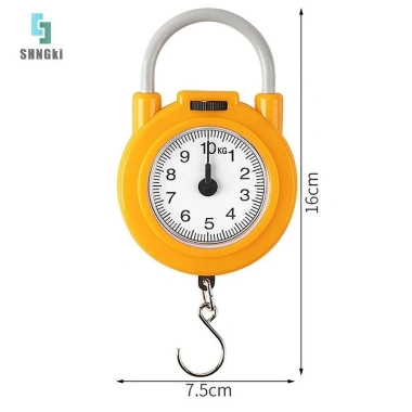 Cân cơ khí di động 10kg Shngki: Cân hành lý, nhà bếp, lò xo cầm tay, 43.400₫