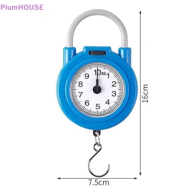 Cân cơ khí di động PlumHOUSE 10kg - Độ chính xác cao, kỹ thuật số, đa năng cho hành lý, nhà bếp, lò xo VN 10 Cân cơ khí di động PlumHOUSE 10kg - Độ chính xác cao, kỹ thuật số, đa năng cho hành lý, nhà bếp, lò xo VN 10